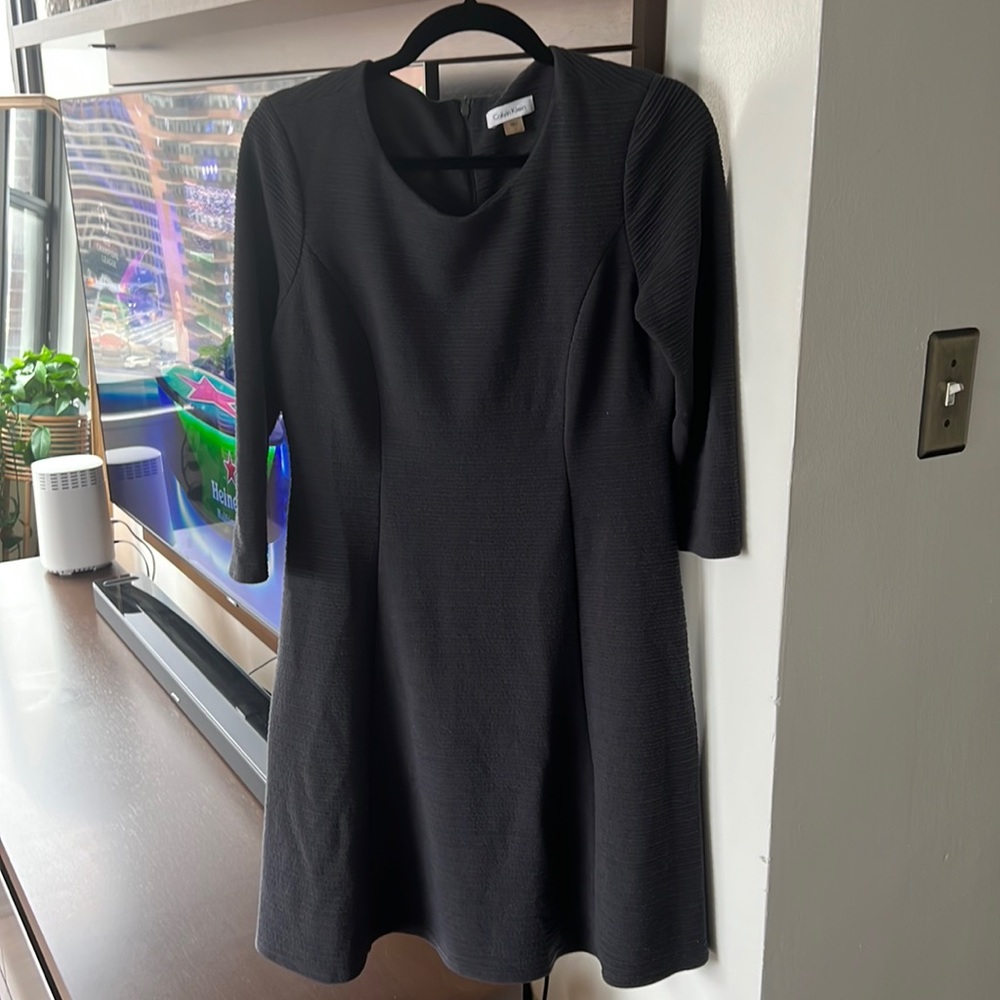 Like New Calvin Klein Work and Casual Dress in Grey